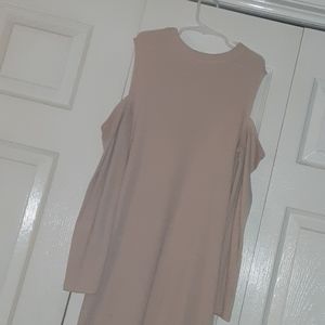 Shoulderless Dress